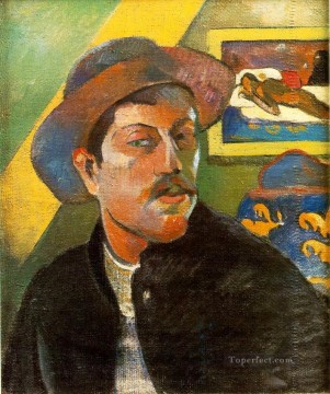  paul canvas - Portrait de l artiste Self portraitc Post Impressionism Primitivism Paul Gauguin